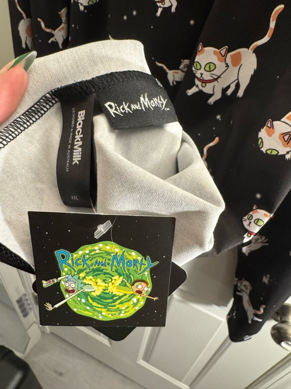 Blackmilk X Rick & Morty: Schrodinger’s Cat LS BFT - Picture 3 of 3